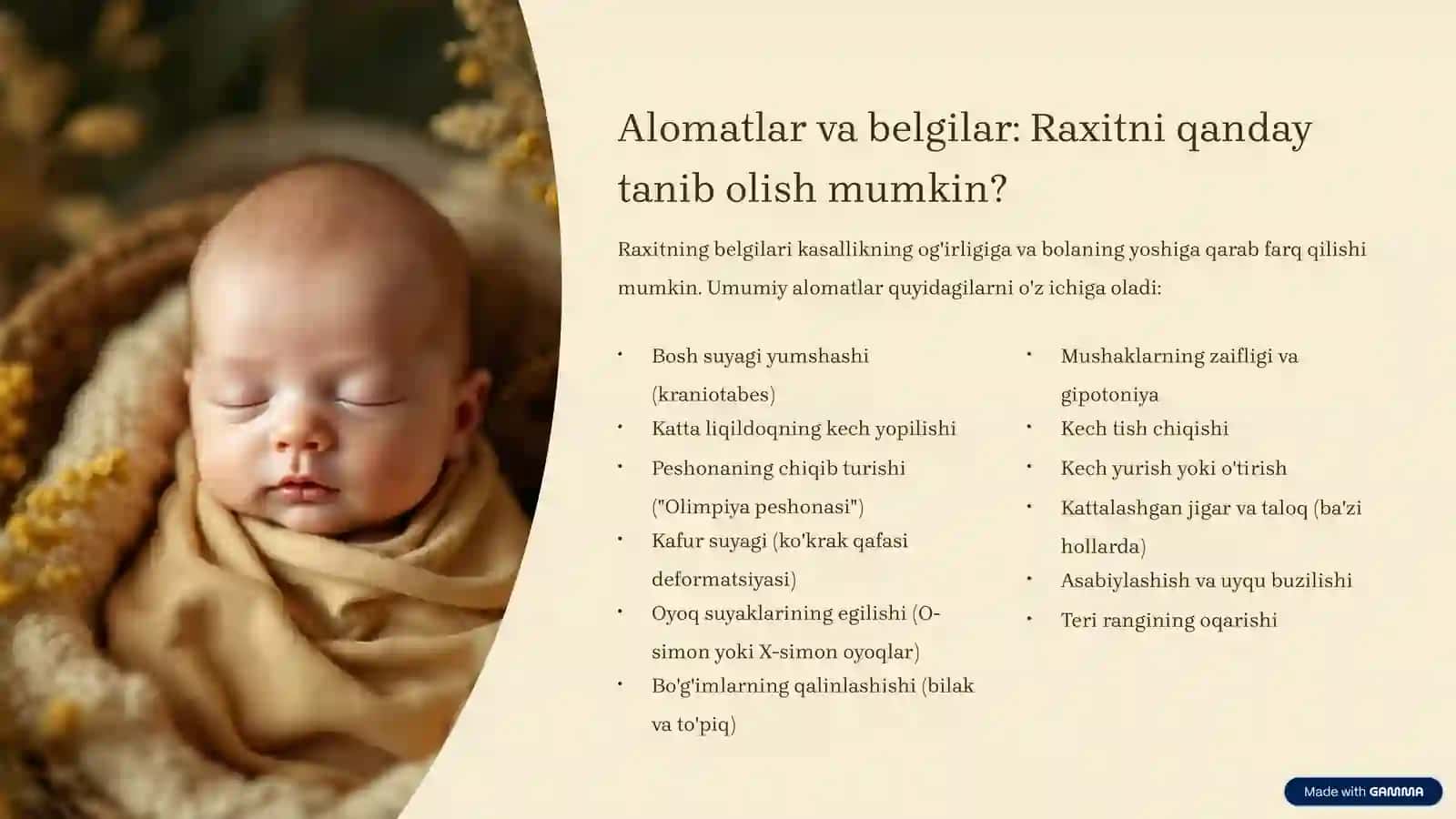 Raxit kasalligi: Bolalar salomatligi uchun dolzarb muammo 4