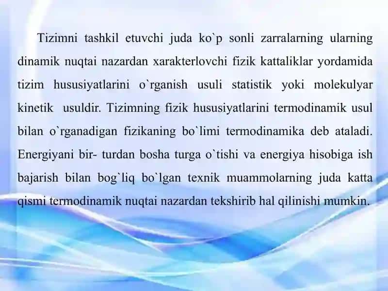 Molekulyar fizika 4