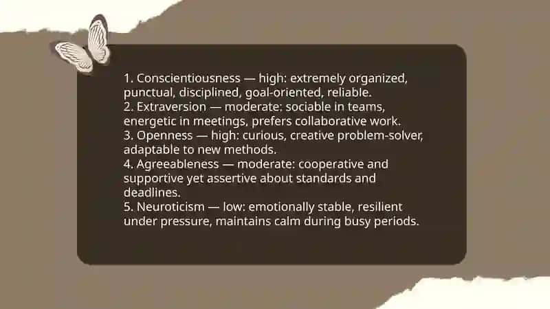 People and personality 4