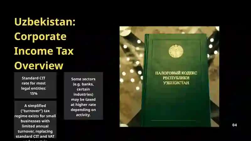 Taxation of Business Entities: Uzbekistan vs Saudi Arabia 4