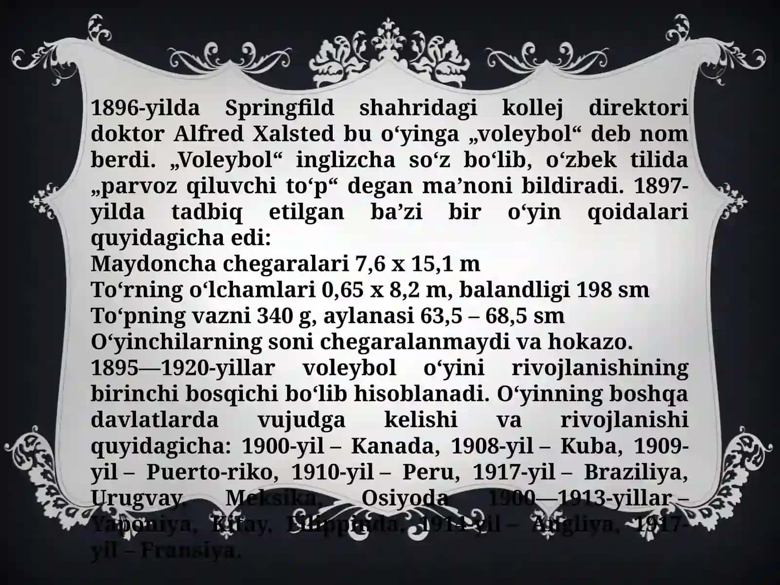 Voleybol maydonida foydalaniladigan jihozlar va anjomlar 4