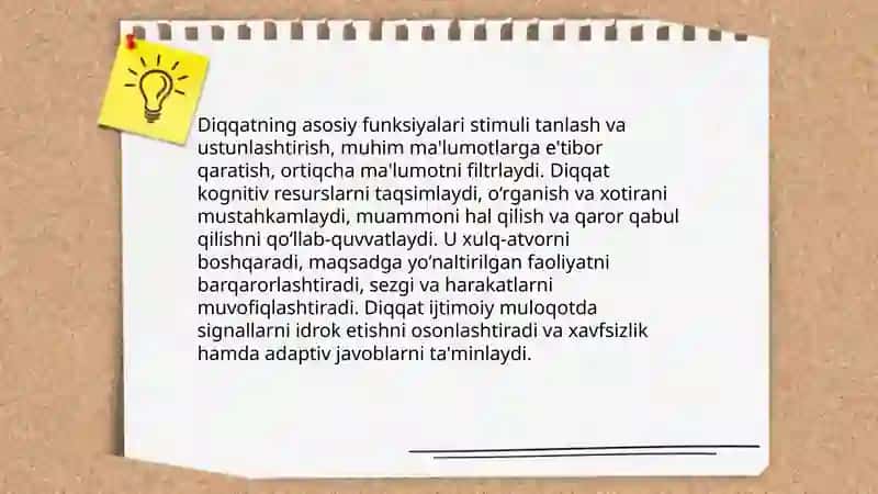 Diqqat tushunchasi va uning mohiyati 4