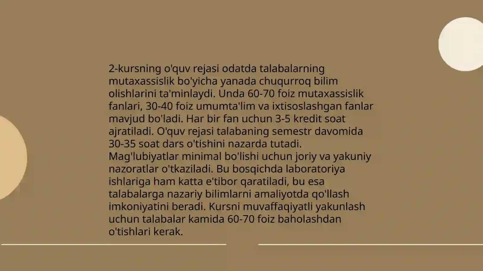 Kurs ishiga qo'yilgan ilmiy, metodik va texnik talablar 4