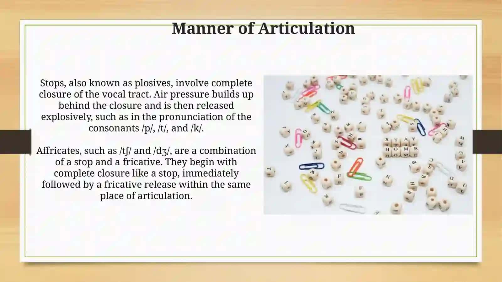 classification ofconsonants 4