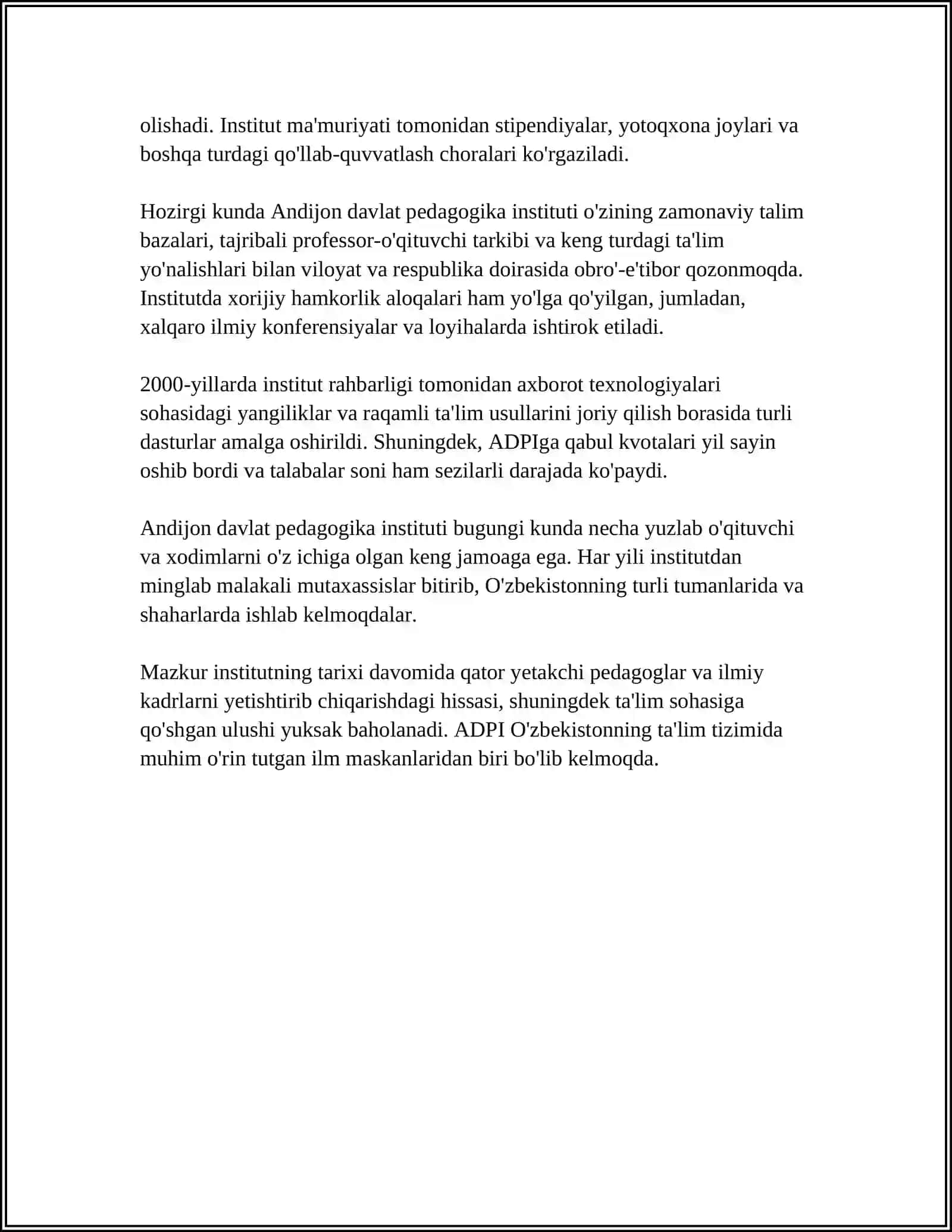 ANDIJON DAVLAT PEDAGOGIKA INSTITUTI 4