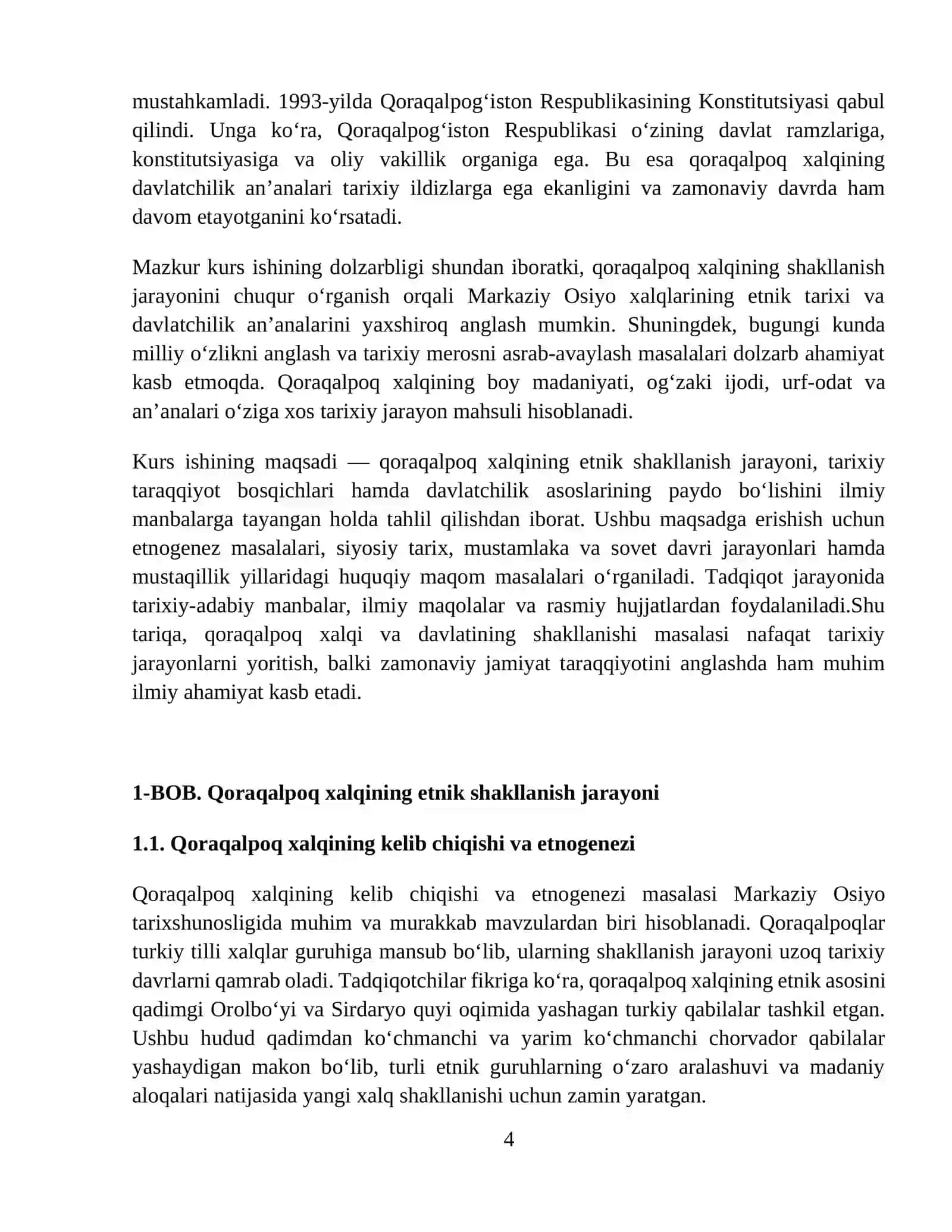Qoraqalpoq xalqi va davlatining shakllanishi 4