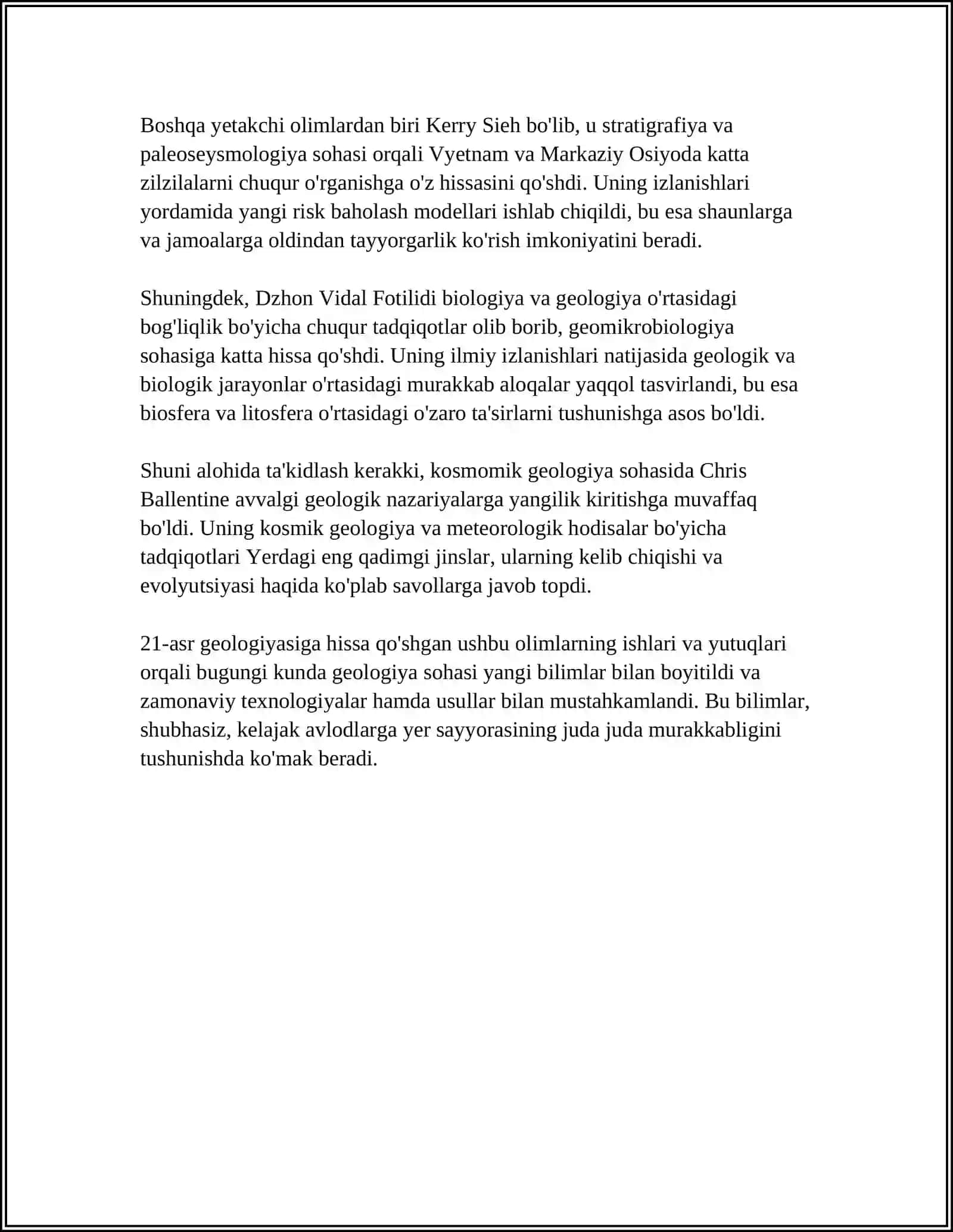 21ASRDA GEOLOGIYA FANIGA ASOS SOLGAN OLIMLAR 4