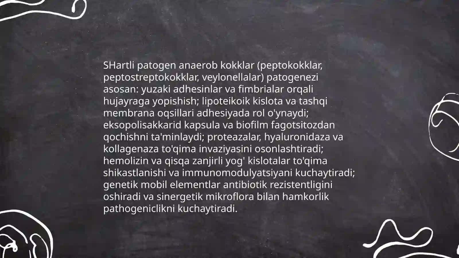 SHartli patogen anaerob kokklarni (peptokokklar peptostreptokokklar, veylonellalar) xirurgik va genekololgik kasalliklardagi ahamiyati laborator tashhis 4