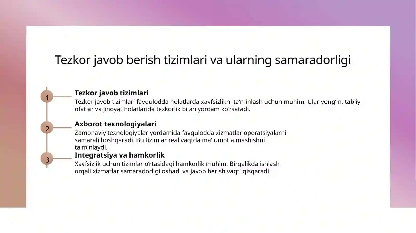 Aholi xavfsizligini saqlash sohasining tarmoqlari 4