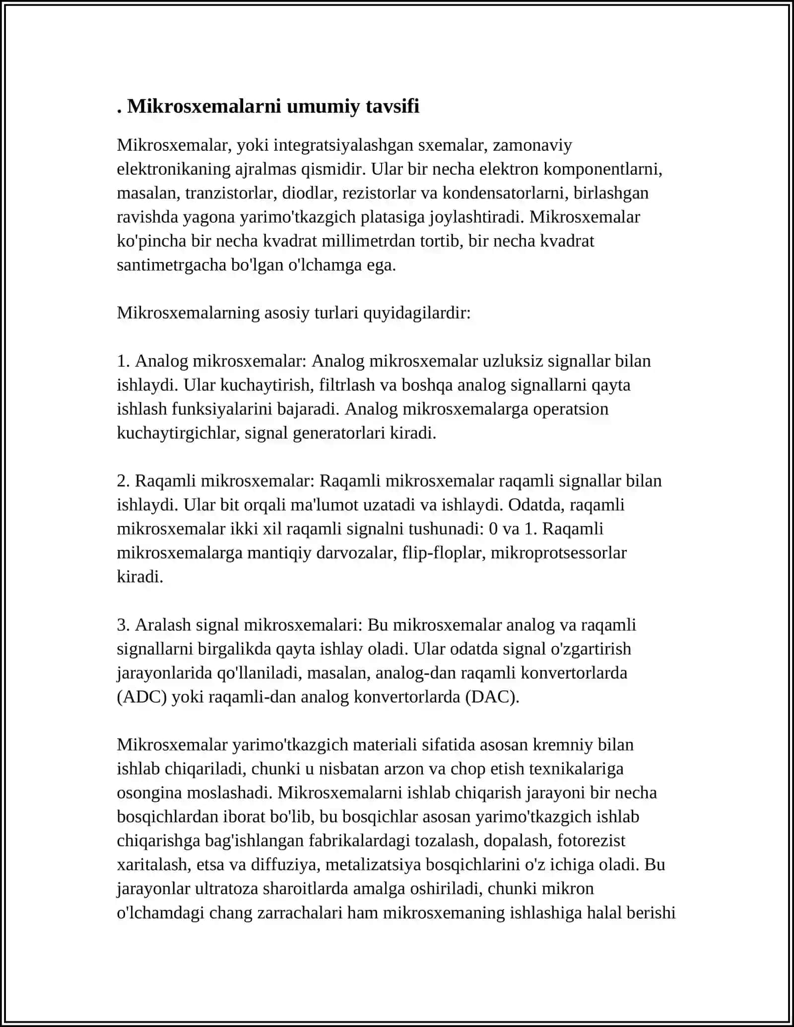 MIKROSXEMALAR.ULARNING PRINSIPIAL TUZILISH VA FUNKSIONAL SXEMALARI 4
