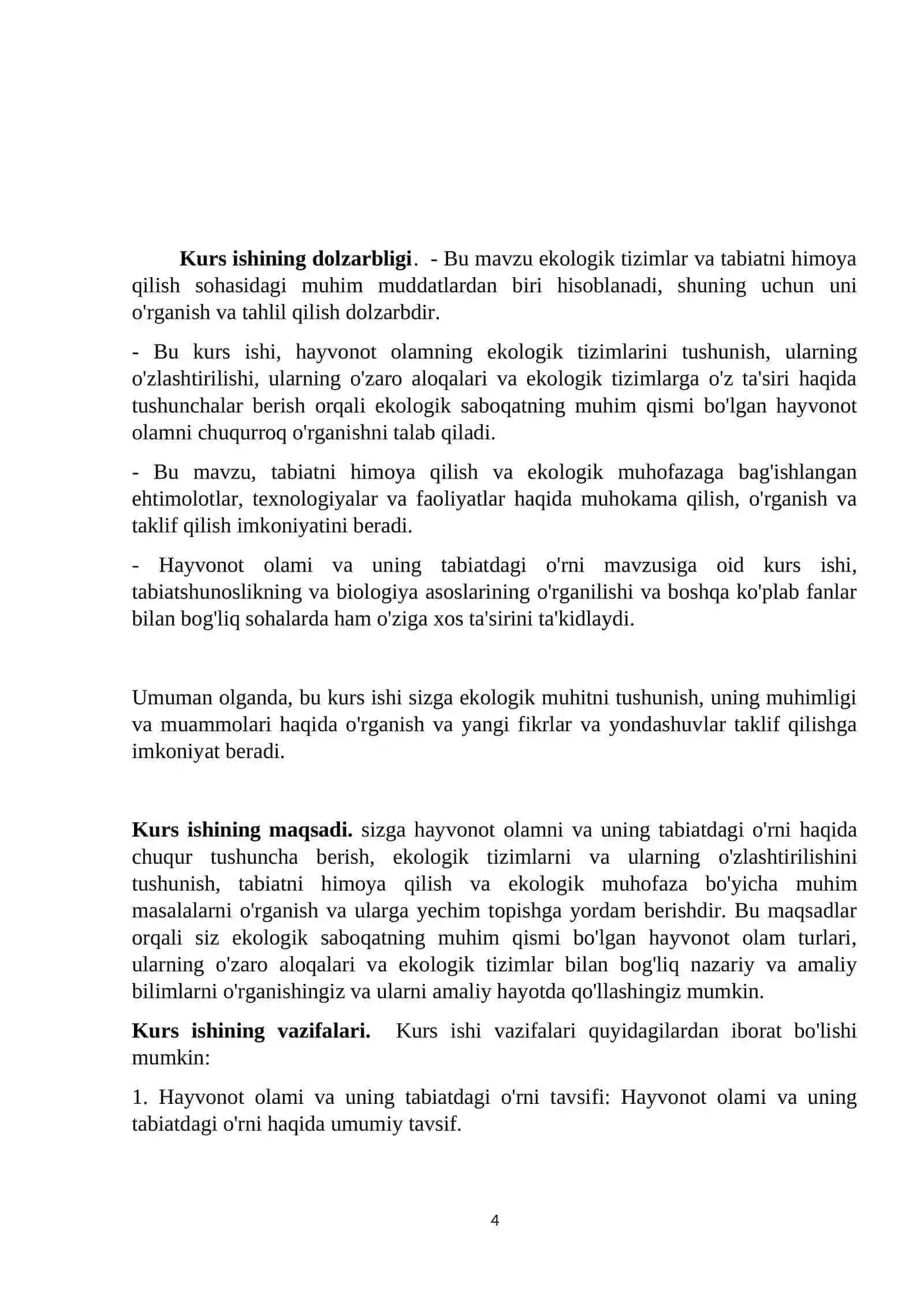TABIIY FANLARNI O’QITISH METODIKASI FANIDAN 4