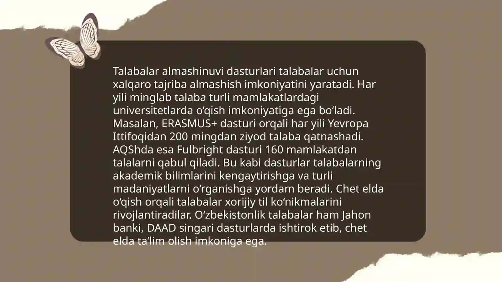 Xorijiy davlatlar ta'lim jarayoni haqida 4