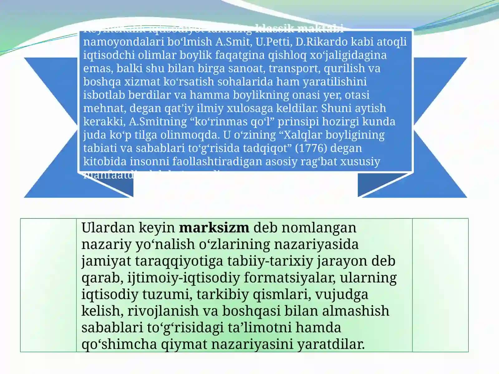 Iqtisodiyot nazariyasi fanining  predmeti va bilish usullari 4