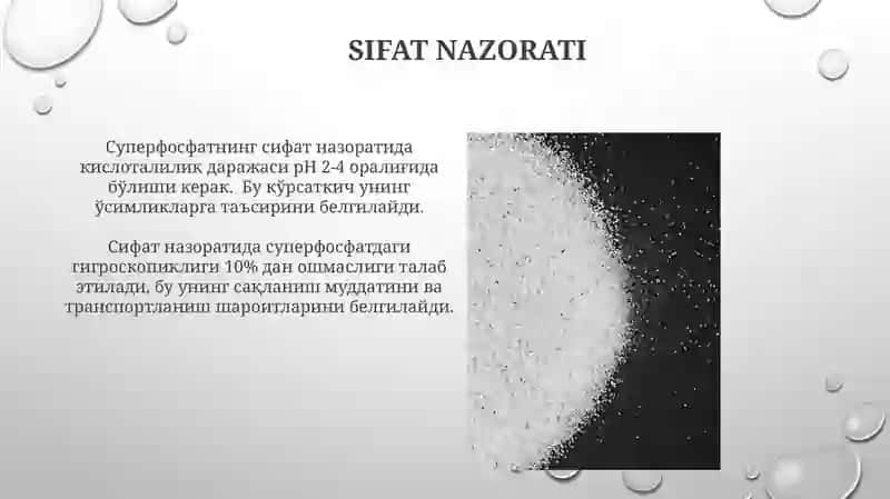 Superfosfat olish va uni tahlili 4