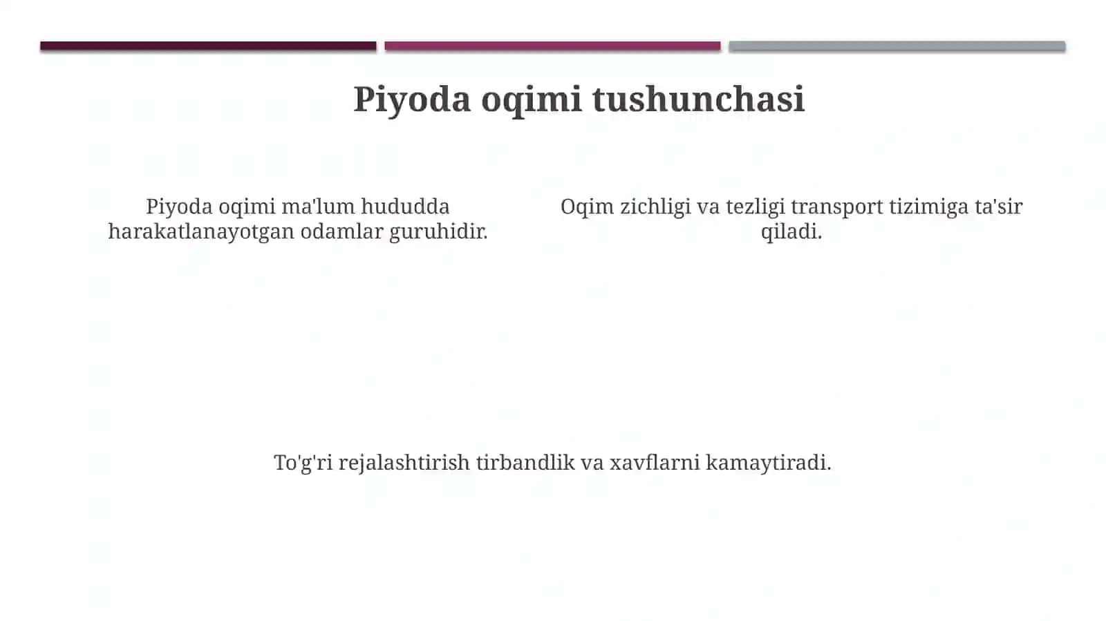 Piyoda oqimlarining harakatini tashkil etish vositalari 4