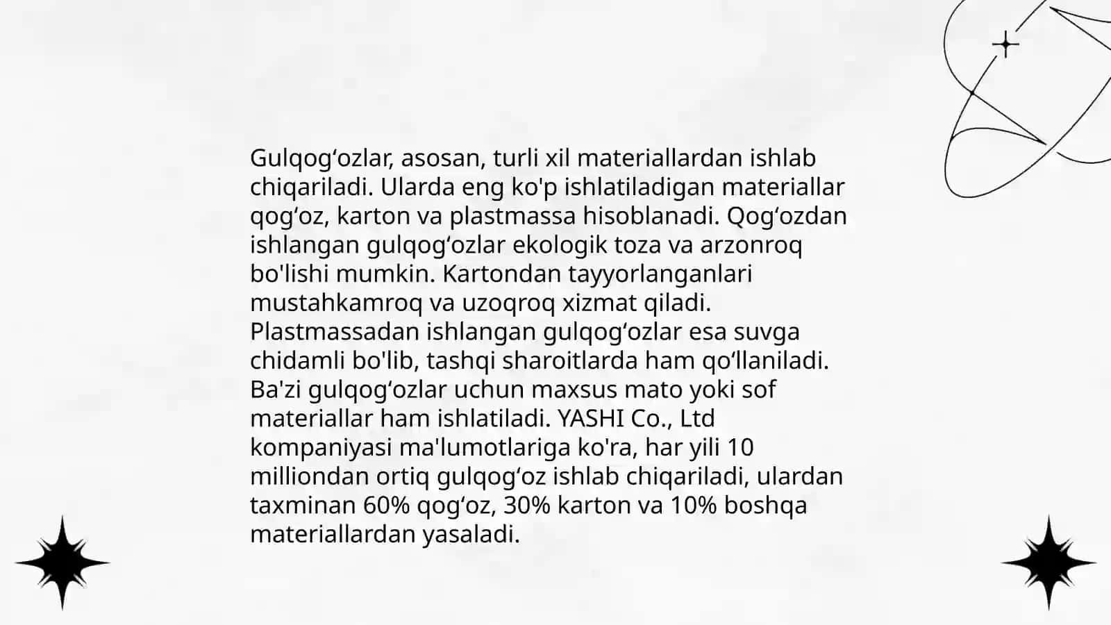 Qurilishda gulqogʻozlar haqida maʼlumot 4