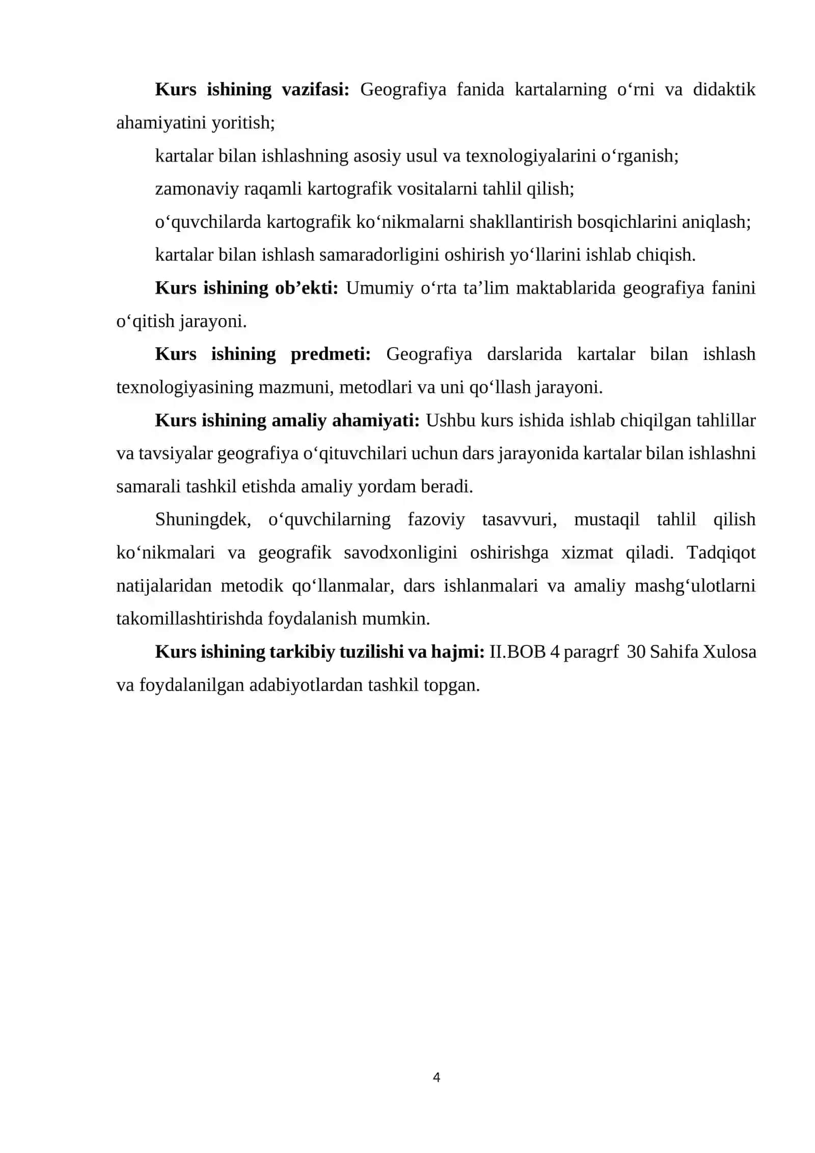 GEOGRAFIYA TA’LIMIDA KARTALAR BILAN ISHLASH TEXNOLOGIYASIDAN FOYDALANISH 4