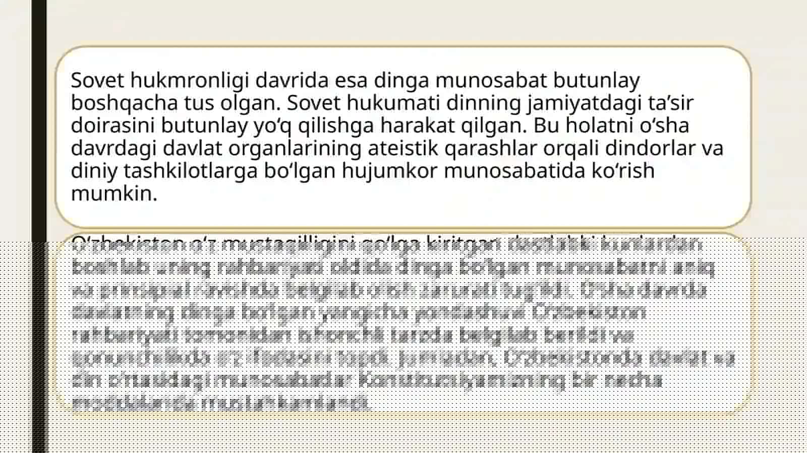 O`zbekistonda din va diniy tashkilotlar. 4