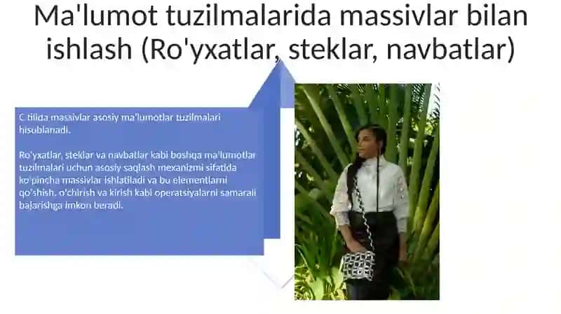 Massivlarda ishlatiluvchi metodlari 4