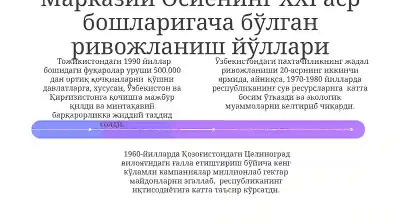 Osiyo Mamlakatlari 20-Asrning 2-Yarmi 4