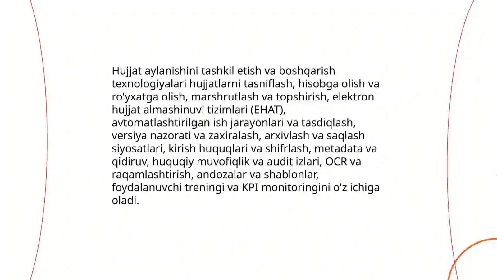 Muassasalarda ish yuritish tashkil etish texnologiyalari 4