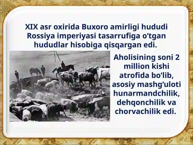 Buxoro Amirligining Davlat Tuzumi va Iqtisodiy Hayoti 4