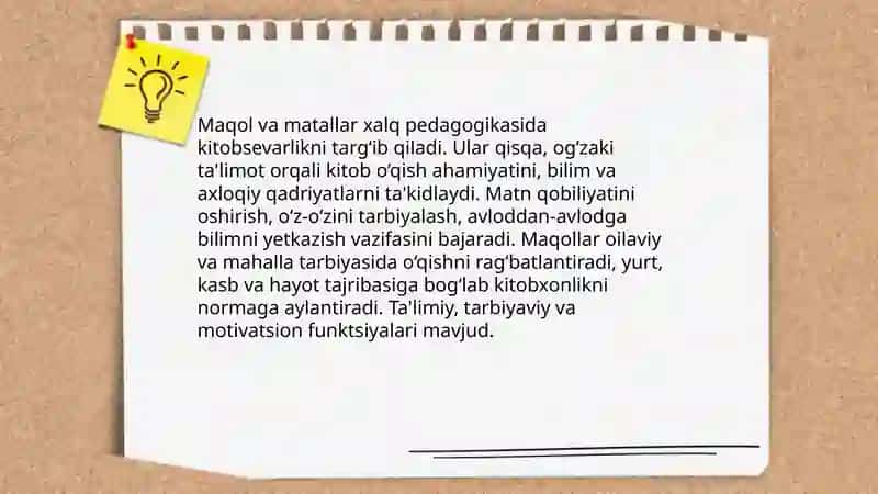 Xalq Pedagogikasi Manbalarida Kitobxonlik Madaniyati 4