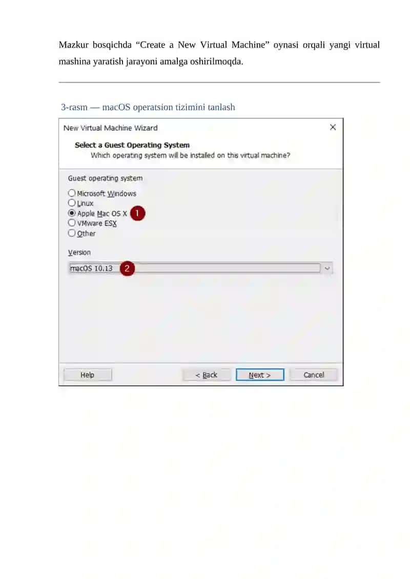 macOS o‘rnatish va muammolarini bartaraf etish TATU talabasi uchun 4