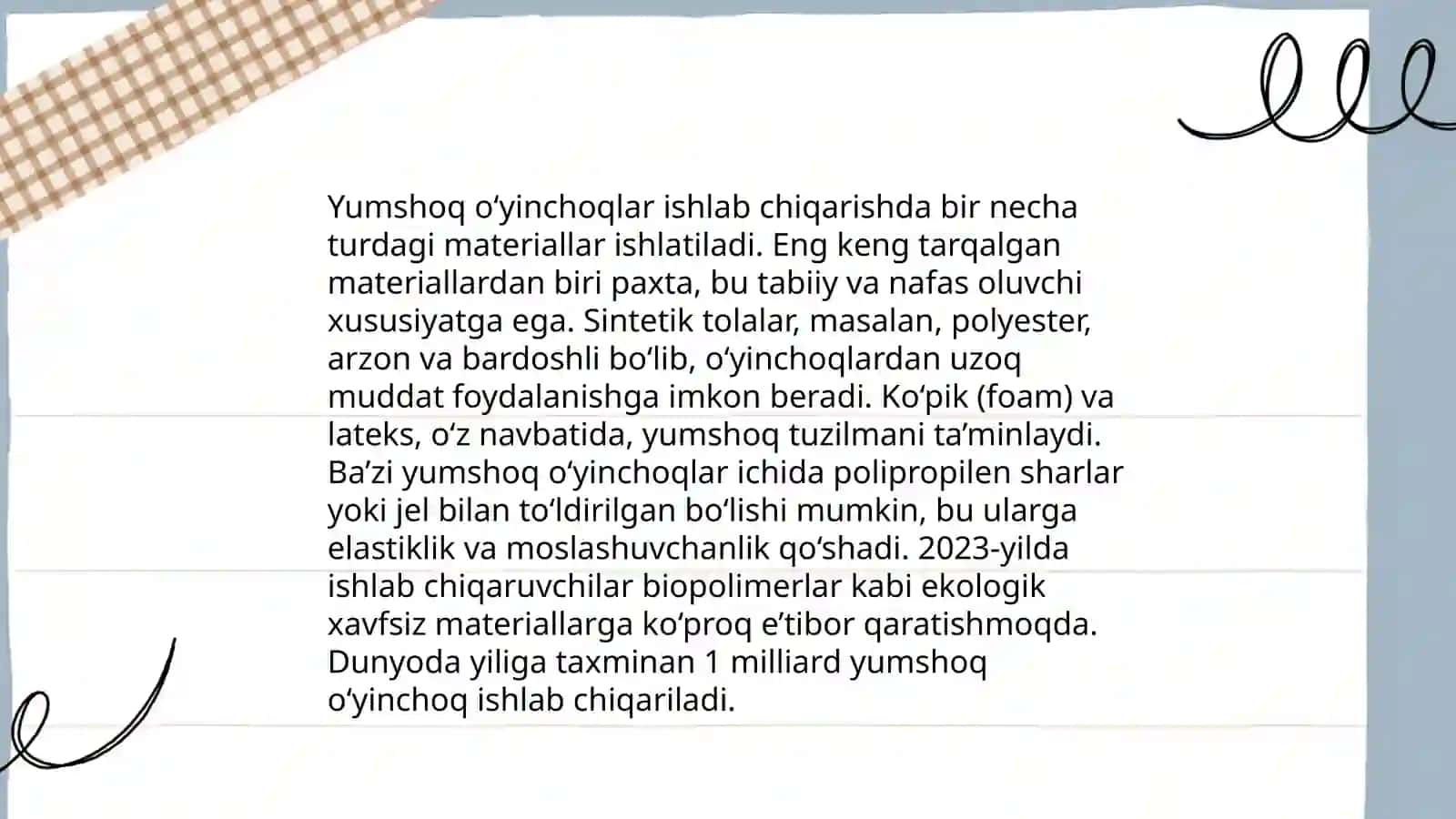 Yumshoq o'yinchoqlar tayyorlash 4