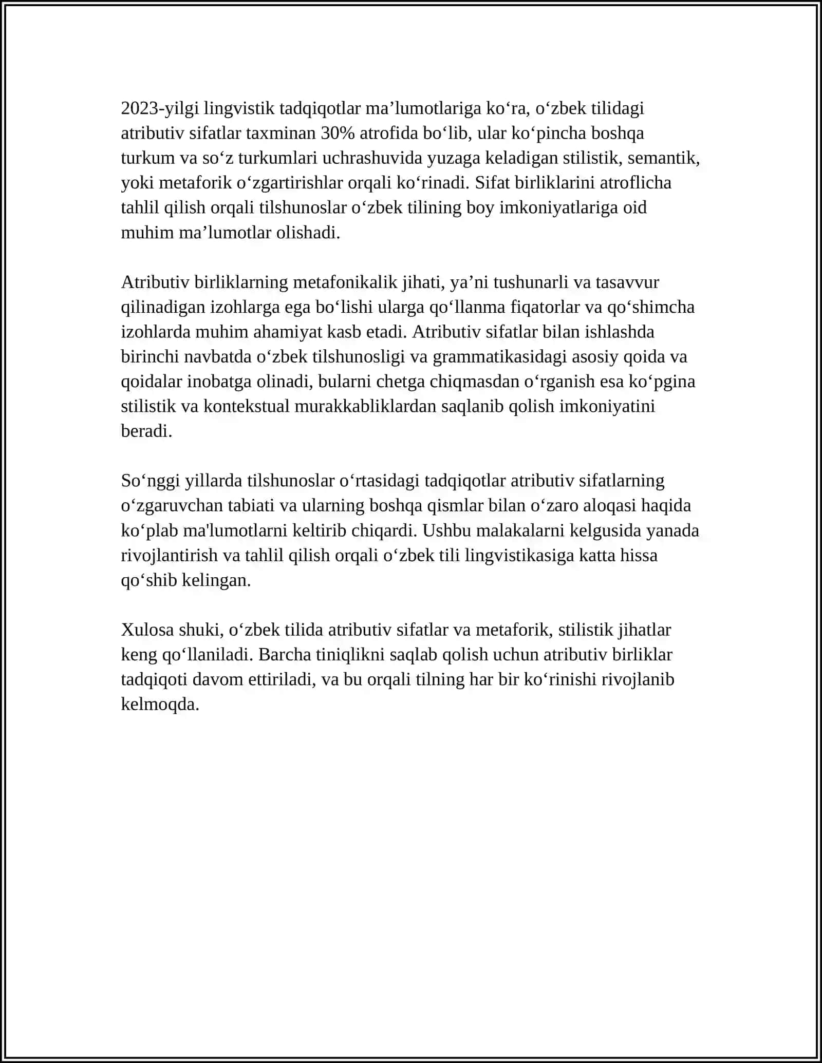 ÕZBEK SHEVALARIDA FONETIK HODISALAR TASNIFI 4