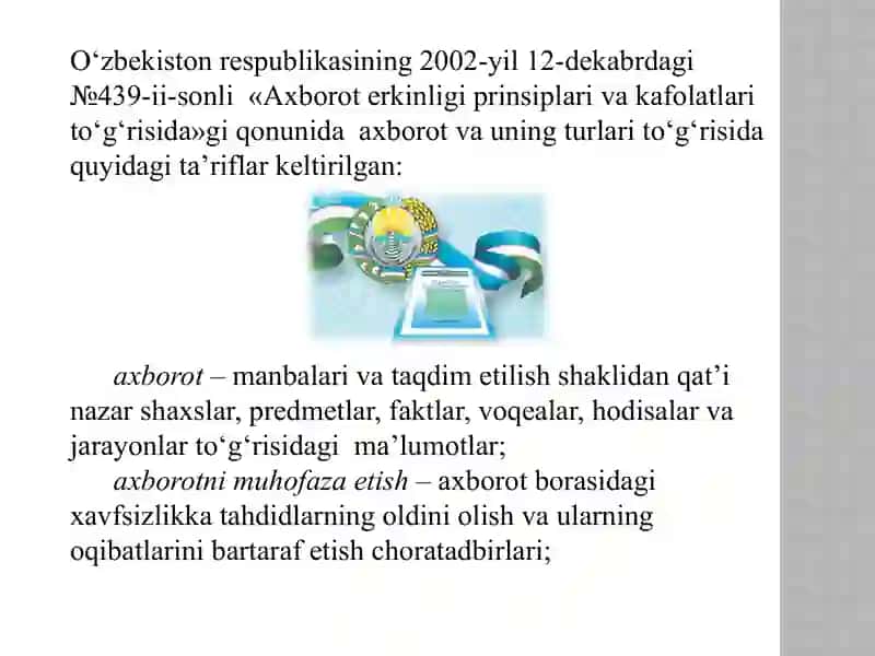 axborot komunikatsiya tizimlarida iqtisodiy axborot xafsizligini taminlash 4
