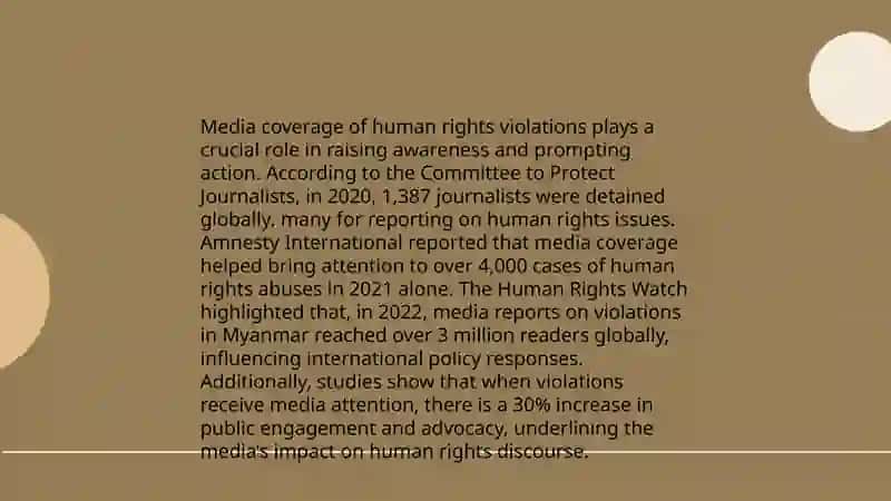 The role of media in human Rights 4