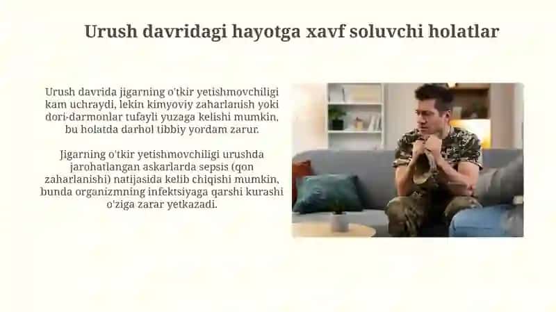 O'tkir jigar yetishmovchiligi: Sabablari va mexanizmlari 4