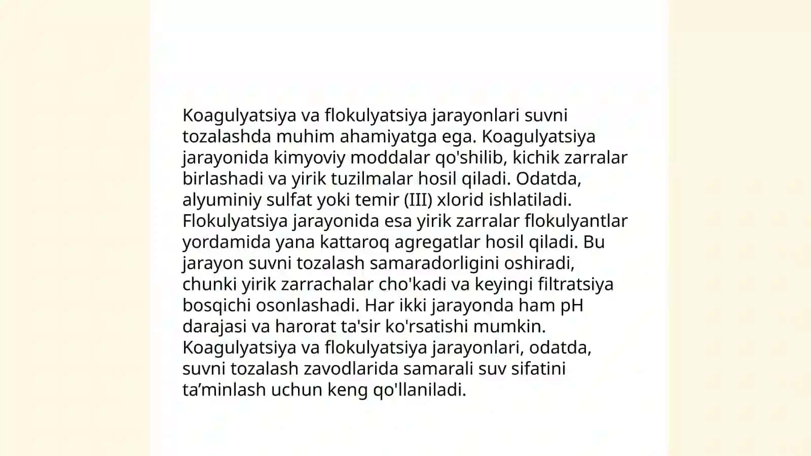 Tuproq va suvning ion bog'lanishli birikmalaridan tozalash 4