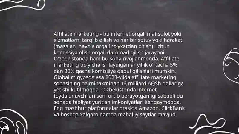 Onlayn savdo orqali daromad olish 4