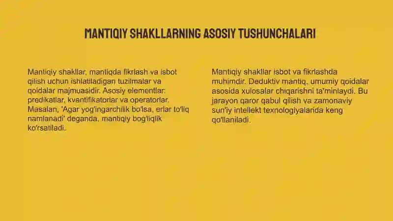 Tafakkurning mantiqiy shakllari va qonunlari 4