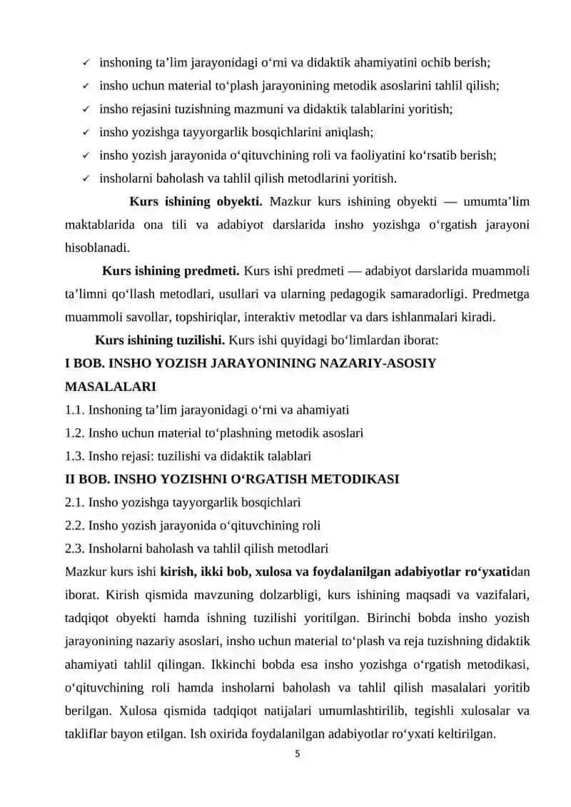 INSHOGA MATERIAL TO‘PLASH, REJA TUZISH VA YOZISH – MUHIM DIDAKTIK TADBIR SIFATIDA 4