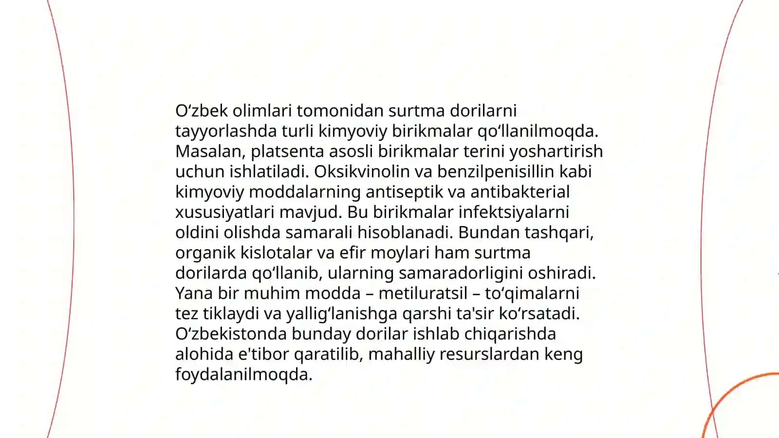 Surtma dorilarni tayyorlashda o'zbek olimlarining taklif etgan asoslari haqida axboroq 4