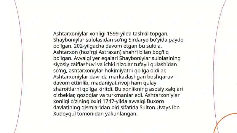Ashtarxoniylar davrida davlat boshqaruvi va tashqi siyosat 4