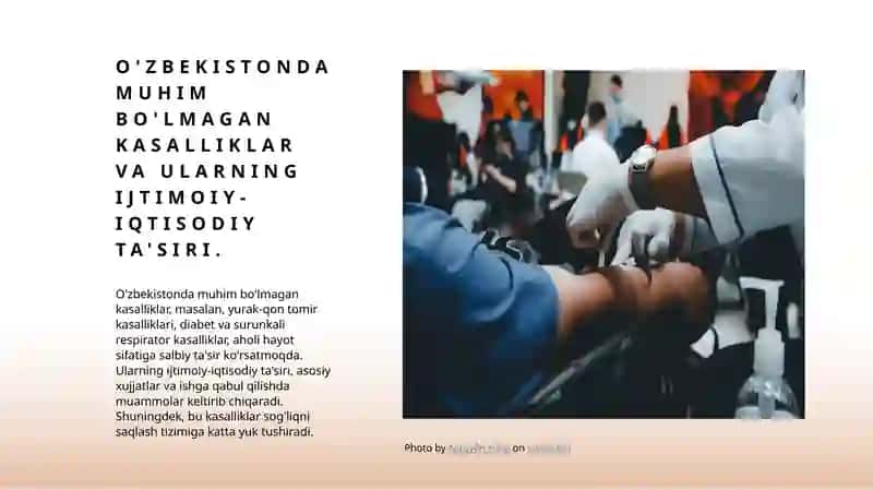 O'zbekistondagi Muqaddas bo'lmagan kasalliklar tahlili 4