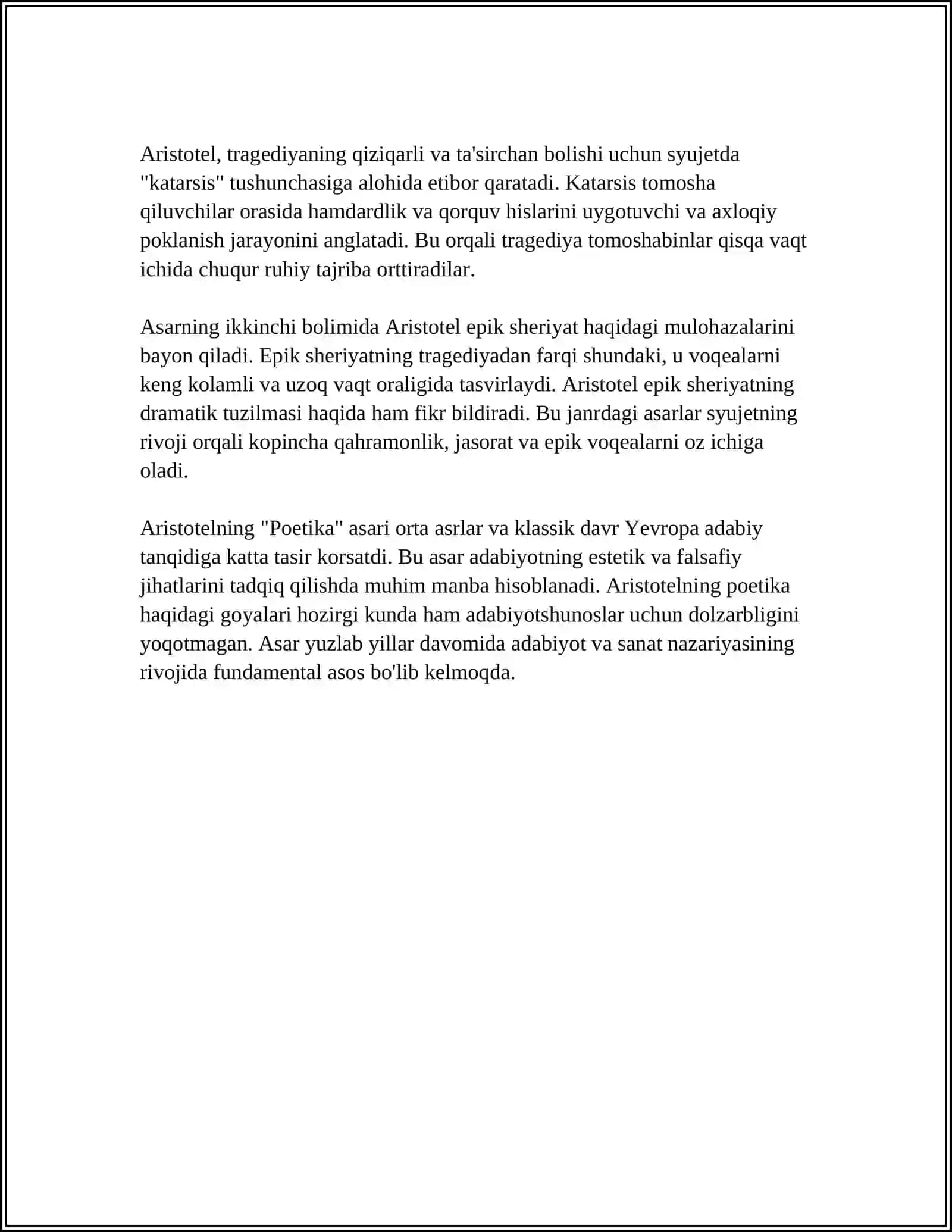 ARISTOTELNING POETIKA ASARINI OʻQITISH METODLARI 4