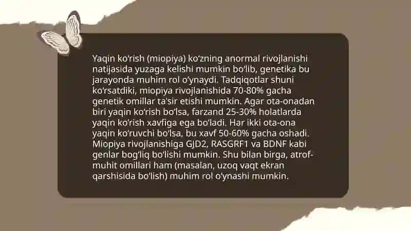 Yaqindan ko'rish va uni oldini olish 4