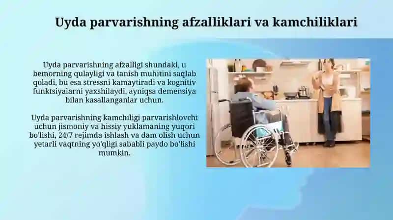 Nogironligi bor shaxslarni uyda parvarish qilishni tashkil etish 4