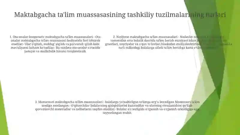 Maktabgacha TaʼLim Tashkilotining Oila Bilan Ishlash Shakllari 4