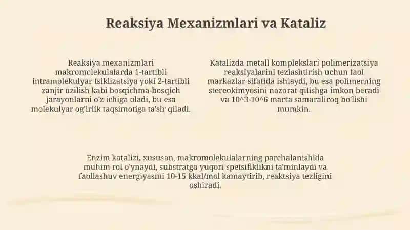 Makromolekulalar Kinetikasi 4