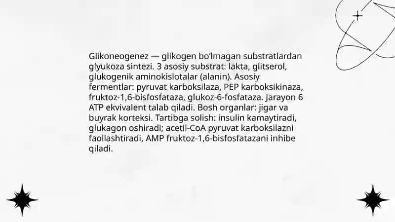 Uglevod almashinuvi 4