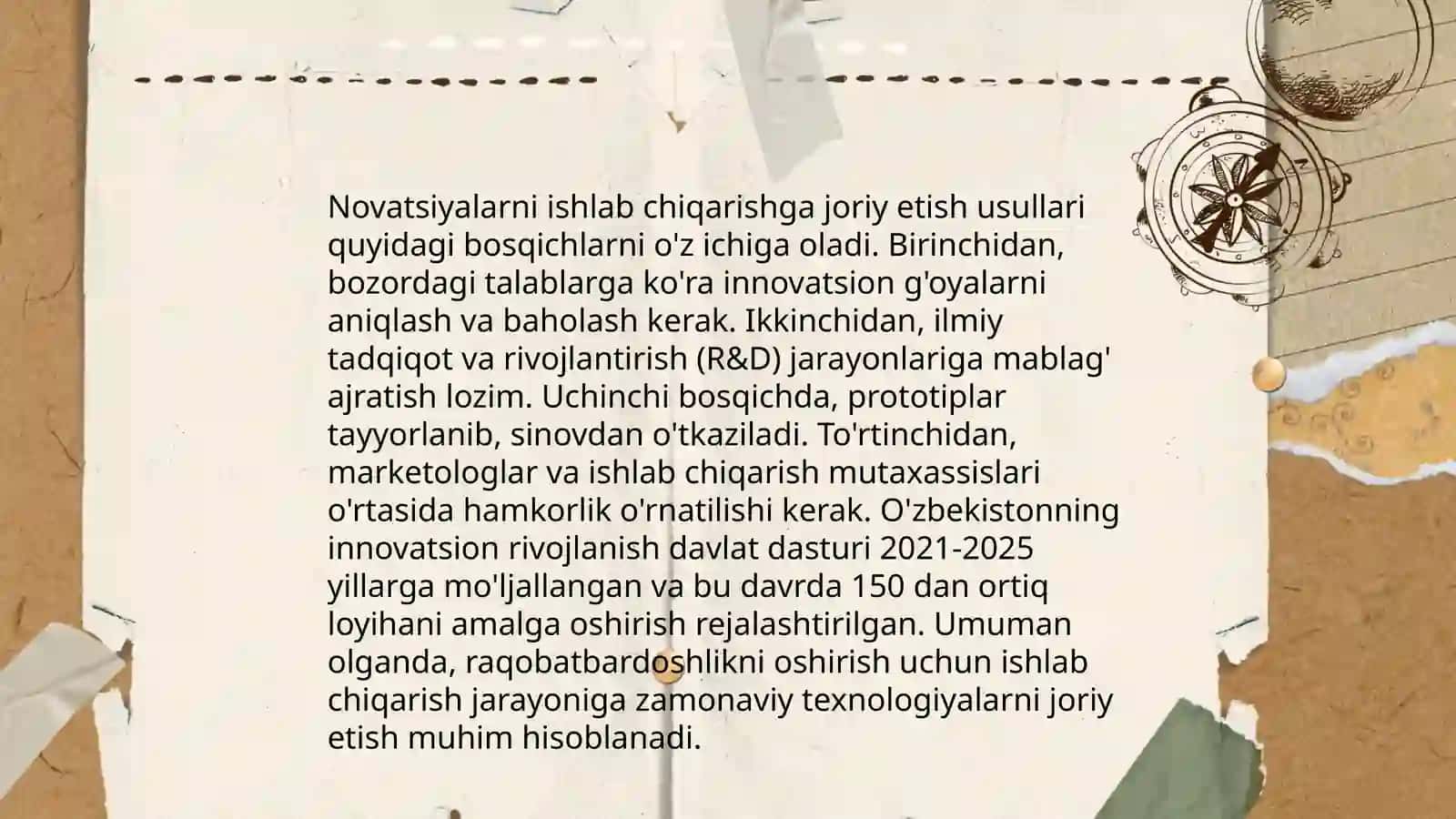 Ilmiy tadqiqotda innovatsiya va novatsiyalar, kashfiyotlar va ixtirolar 4