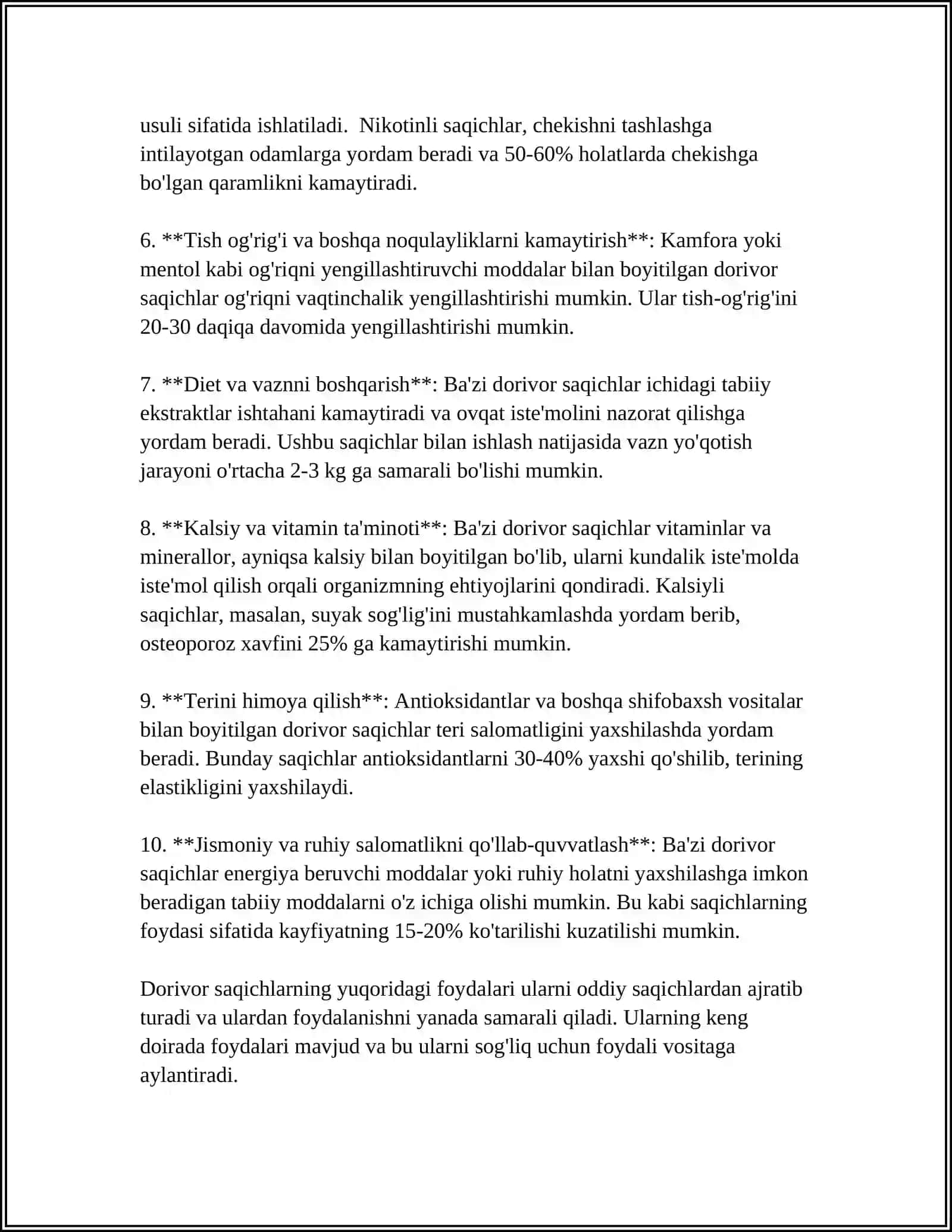 DORIVOR SAQICHLAR 4