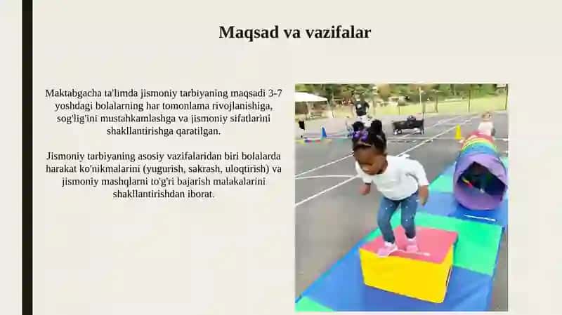 Maktabgacha ta'lim tashkilotlarida jismoniy tarbiya 4