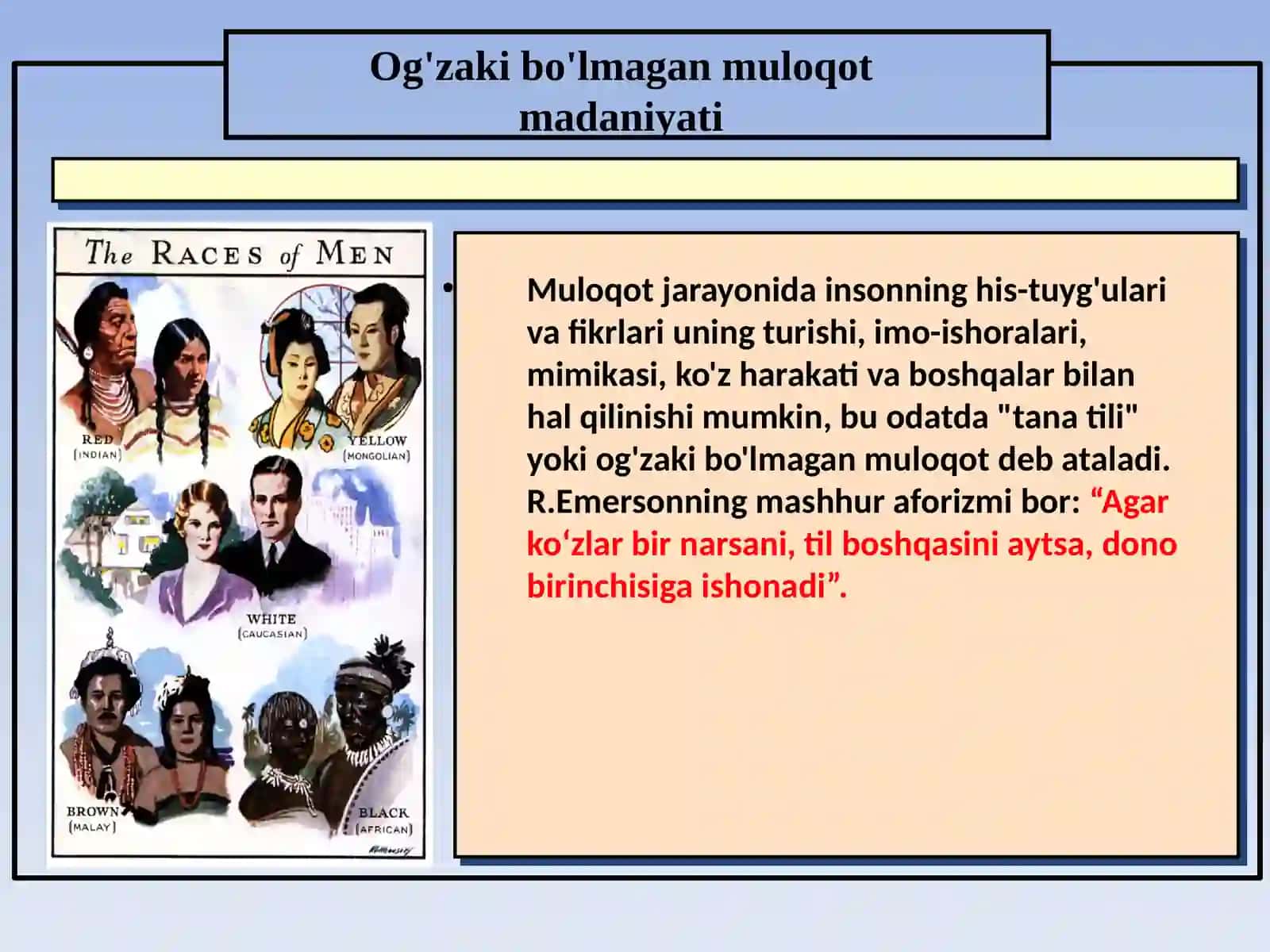 Xalqaro muzokaralar jarayonida muloqot madaniyati: muzokaralar olib borishning milliy uslublari va uning o‘ziga xos xususiyatlari 4